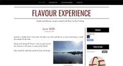 Desktop Screenshot of flavourexperience.com