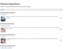 Tablet Screenshot of flavourexperience.com